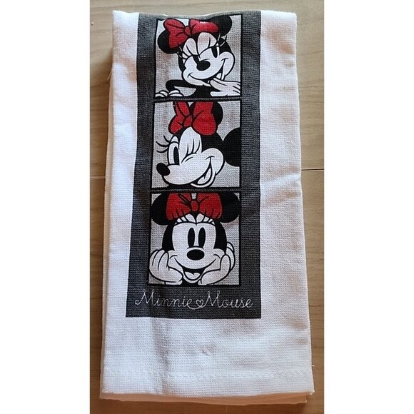 Disney Minnie Mouse 2 Pack Kitchen Towel 16 x 26" 100% Cotton NEW - Picture 5 of 7